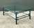 Diego Giacometti Vintage Patinated Wrought Iron Coffee Table After Giacometti For Sale - Image 4 of 12