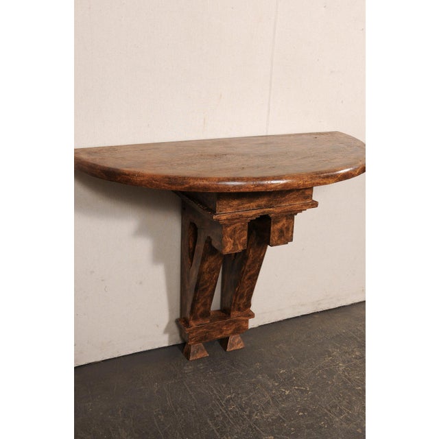 19th C Architectural Fragment Wall Consoles - A Pair For Sale In Atlanta - Image 6 of 12