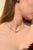 Not Yet Made - Made To Order 14k Solid White Gold Cluster Diamonds Bar Chain Necklace For Sale - Image 5 of 16