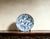 Ceramic Chinese Ceramic Plate,Qianlong Marked Blue and White Porcelain Plate Hand Painted Bats Pattern For Sale - Image 7 of 11
