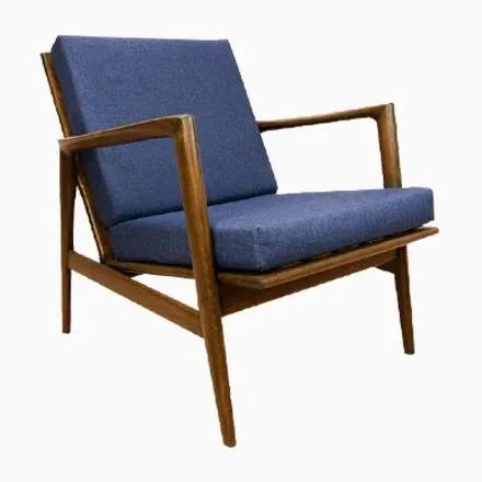 Set of Model 300-139 Armchairs from Swarzędzka Factory, 1960s For Sale - Image 8 of 8