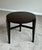 Late 20th Century Late 20th Century Baker Furniture Dark Wood Round Accent / Side Table For Sale - Image 5 of 6