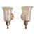 1990s Glass Bell Wall Sconce - a Pair For Sale
