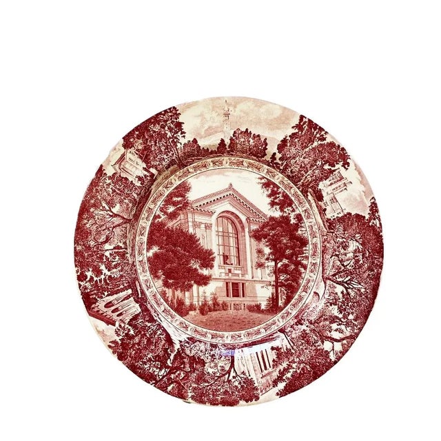1930s - 1940's Wedgwood University of California Berkeley Plates - Set of 9 For Sale - Image 9 of 13