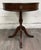 This is a beautiful vintage Imperial Furniture All Mahogany drum table featuring a round top, single dovetailed drawer,...