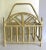Early 20th Century Vintage Asian Chinoiserie Bamboo Magazine Rack For Sale - Image 5 of 6
