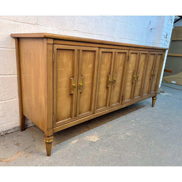 White Furniture Vintage Lowboy Dresser by White Furniture Co For Sale - Image 4 of 14