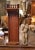 Wood 18th Century French Polychrome Carved Moses Sculpture in Gothic Oak Shrine For Sale - Image 7 of 12