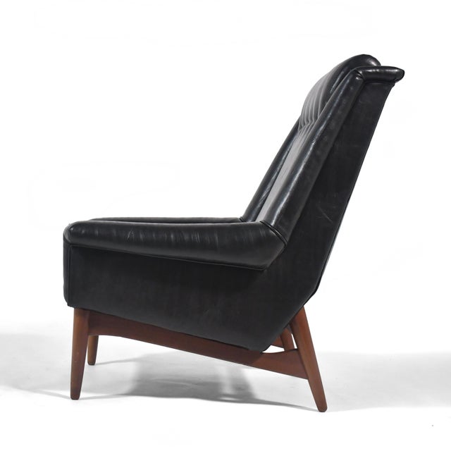Mid 20th Century Folke Ohlsson Lounge Chair by DUX For Sale - Image 5 of 10