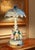Von Schierholz Porcelain Ring Around the Rosie Children Table Lamp Floral Lithophane Shade For Sale - Image 13 of 18