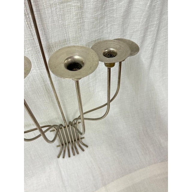 Mid Century Candle Sconce in the Style of Tommi Parzinger For Sale - Image 11 of 12