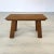 Brutalist Dutch Oak Coffee Table For Sale - Image 4 of 8