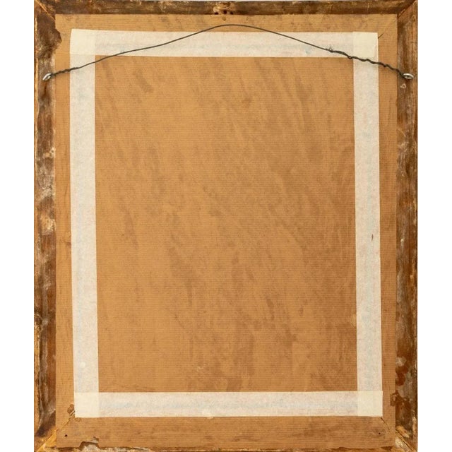 19th Century English School Portrait of a Woman Charcoal For Sale - Image 5 of 5