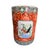 Chinese Vintage Large Famille Rose Chinese Jardiniere Glazed Ceramic Vase Jar For Sale - Image 3 of 5