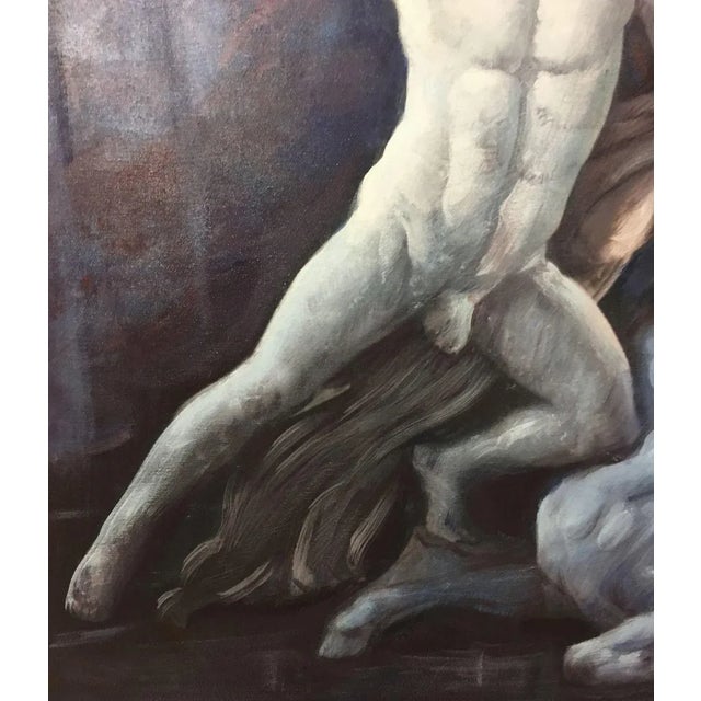 Warrior - Oil on Canvas For Sale - Image 4 of 5