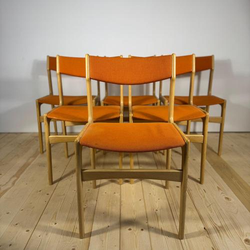 Vintage Danish Chairs, 1960s, Set of 6 For Sale - Image 3 of 12