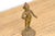 19th Century Soulful Miniature Bronze Painted Apsara For Sale - Image 5 of 9