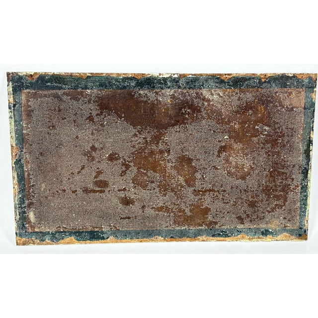 Early 19th Century Early 19th Century French Plein Air Oil on Paper View With Suspension Bridge For Sale - Image 5 of 5