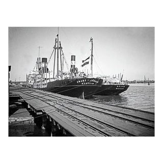Karl Heinrich Lämmel, At the Outer Harbor of Koenigsberg, East Prussia, Germany, 1934, Photograph For Sale