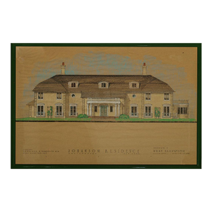 Johanson Residence Southampton, Long Island Pastel