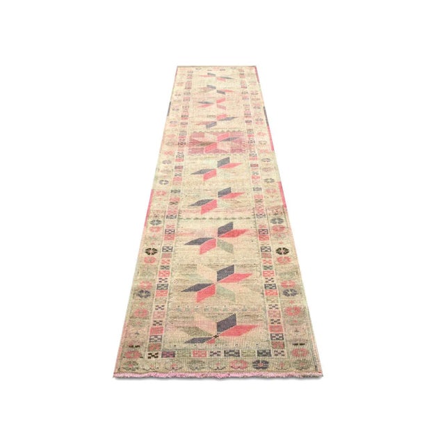 1960s 1960s Turkish Oushak Runner For Sale - Image 5 of 7