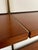 Brown E22 Wall Bookcase in Iron and Wood attributed to Osvaldo Borsani for Tecno, Italy, 1960s For Sale - Image 8 of 10