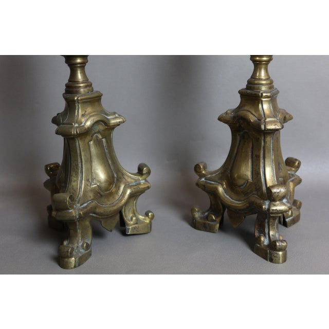 Antique Candlesticks, 1800s, Set of 2 For Sale - Image 3 of 8