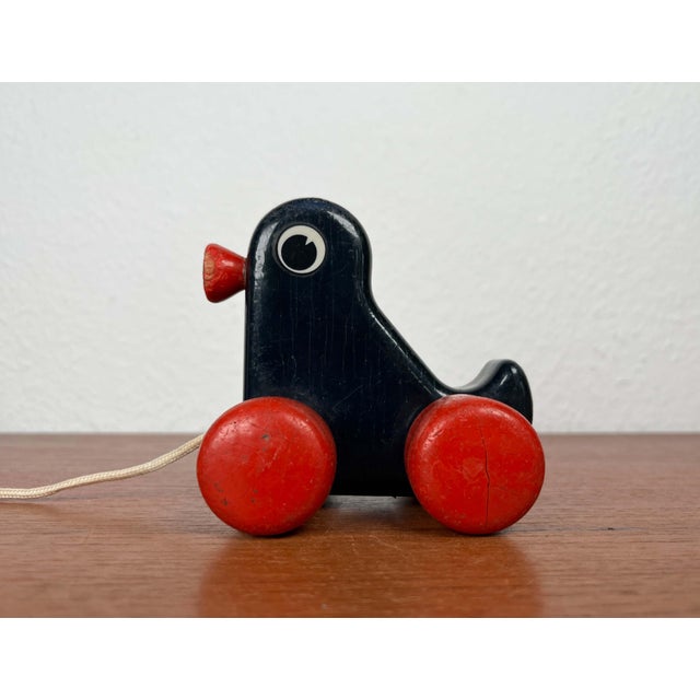 Mid-Century Modern Children Wooden Duck Toy from Brio, Sweden, 1960s For Sale - Image 6 of 18