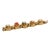 Mid 20th Century Multi Gemstone Slide Bracelet 14K Yellow Gold For Sale