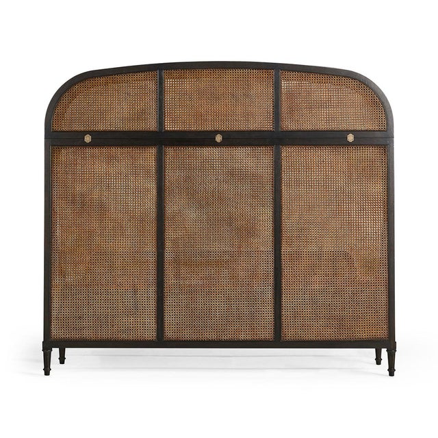 French Caned King Bed For Sale - Image 12 of 12