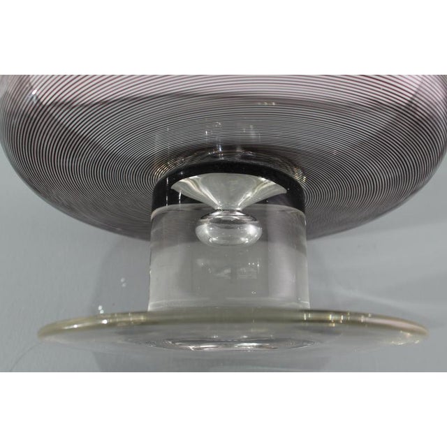Rovaniemi Series Centerpiece in Glass attributed to Tapio Wirkkala for Venini, Italy, 1972 For Sale - Image 12 of 15