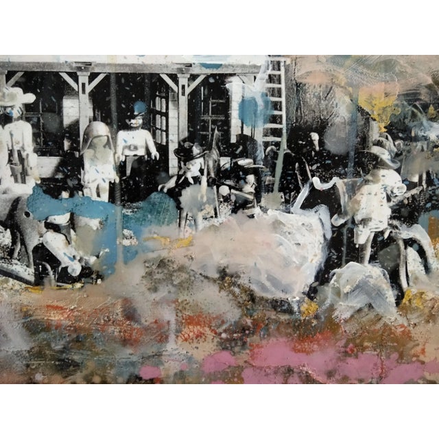 Albert Castañé, Untitled Landscape, 2006, Canvas Painting, Framed For Sale - Image 6 of 9