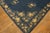 Navy Blue Antique Chinese Peking Rug For Sale - Image 8 of 11