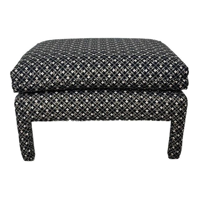 Vintage Pillow Top Upholstered Bench For Sale
