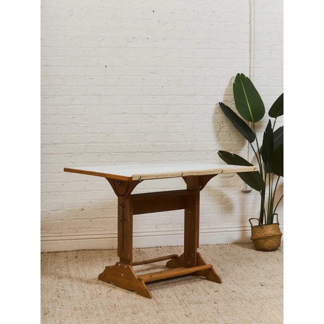 Vintage Adjustable Drafting Table Drafting Desk For Sale - Image 4 of 12