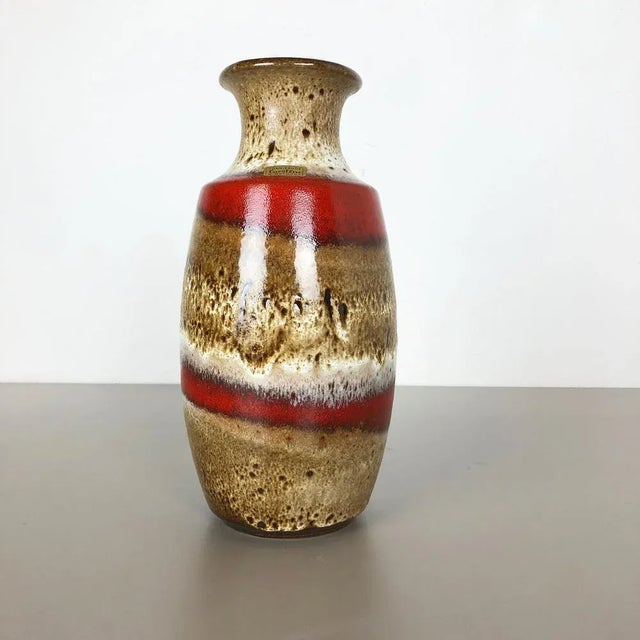 Fat Lava Ceramic Vase by Heinz Siery for Carstens Tönnieshof, Germany, 1970s For Sale - Image 15 of 16
