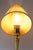 Gold Art Deco Table Lamp with Fabric Shade, Vienna, Austria, 1920s For Sale - Image 8 of 12