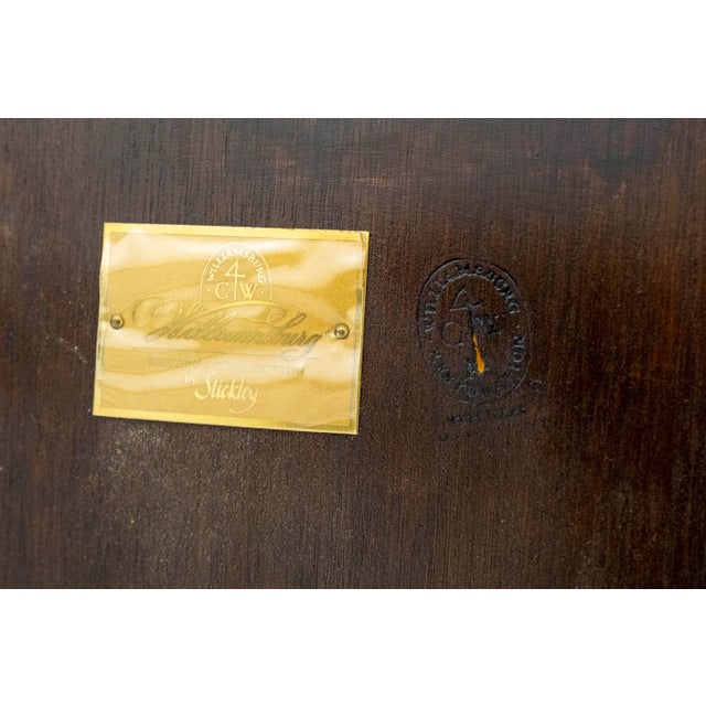 Stickley Colonial Williamsburg Mahogany Dining Room Table For Sale - Image 15 of 16