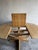 Extendable Wooden Dining Table with Integrated Extension Section For Sale - Image 10 of 18
