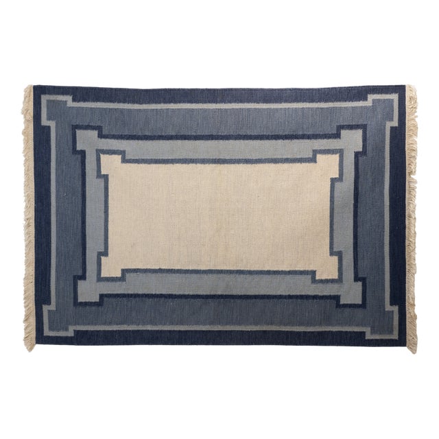 Vintage Swedish Kilim, 1960s For Sale