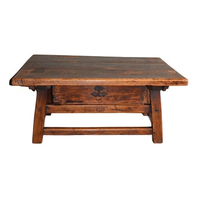 Antique Oak Payment Table For Sale