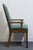 Late 20th Century Burlington House Solid Birch Mid Century Transitional Upholstered Dining Arm Chair For Sale - Image 5 of 10
