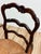 Wood Antique Carved Wood French Country Rush Seat Dining Chairs, Set of 6 For Sale - Image 7 of 18