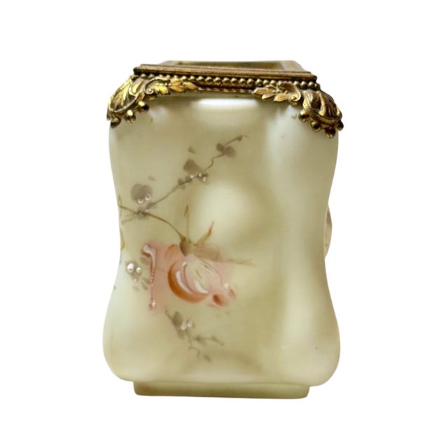 Antique White Wavecrest Letterholder For Sale - Image 8 of 9