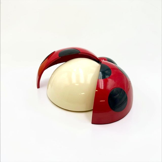 Lucinelle Ladybug Wall Lamp by Jean-Pierre Vitrac for Co&Co, France, 1970s For Sale - Image 9 of 12
