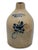 Scarce Antique American Blue Decorated Stoneware 1 Gallon Jug From Historic Portland Maine Merchant Kendal & Whitney For Sale - Image 4 of 18