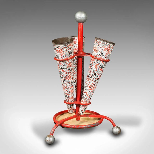 1960s Vintage Continental Decorative Umbrella Stand For Sale - Image 6 of 13
