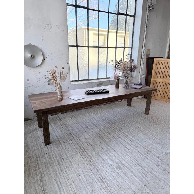 Farmhouse Table in Oak, 1890s For Sale - Image 10 of 18