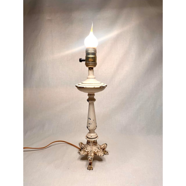 Are you a lover of the French Provincial style lighting? If so, then make this piece of “keeper” in your home. The lamp is...