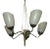 Brass Tulip Ceiling Lamp, 1950s For Sale